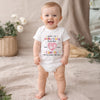 Custom First Mother's Day Baby Onesie - Personalized Baby Shower, Gender Reveal Gifts For New Moms, New Parents - Love You With My Whole Little Heart