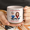 Personalised Pottery Mug – Birthday Gift for Mum, Dad or Daughter – You Make My Heart Bloom