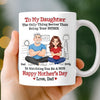 Personalized Mug – Gift for Daughter - From Daddy’s Girl To Amazing Mom