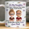 Custom 3D Inflated Effect Printed Mug - Personalized Birthday Gifts For Dad, Daughter - Daughter My Greatest Joy