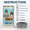 Personalized Can Cooler Tumbler – Father's Day Gift For Dad – Dear Dad, Great Job