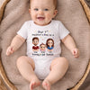 Personalized Baby Onesie – Gift For New Parents – Made Of Love