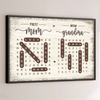 Personalized Horizontal Poster – Mother's Day Gift For Mom, Grandma – Her Next Best Title Is Grandma