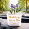 Personalized Glass Everlasting Tulips – Mother's Day Gifts For Mom, Grandma – Forever Your Little Girl