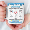 Personalized Mug – Funny Gifts for Dad – Thanks So Glad To Be Your Kids