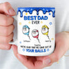 Personalized Mug – Funny Gifts for Dad – Your Love Has Shaped Me