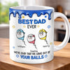 Personalized Mug – Funny Gifts for Dad – Your Love Has Shaped Me