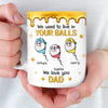 Personalized Mug – Funny Gifts for Dad – My First Hero