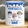Personalized Mug – Funny Gifts for Dad – Thank You For Being Our Rock