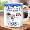 Personalized Mug – Funny Gifts for Dad – Thank You For Being Our Rock