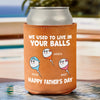 Personalized Leather Can Cooler – Father's Day Gifts, Funny Gifts For Dad – Not Planned, But Perfect