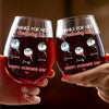 Personalized Wine Glass – Mother's Day Gifts, Funny Gifts For Mom – My Bestie For Life