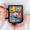 Personalized Black Mug – Gifts For Dad – This Papa Belongs To