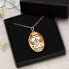 Personalized Photo Locket Necklace – Meaningful Memorial Gift – Forever In Our Hearts