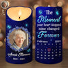 Personalized Photo LED Candle – Meaningful Memorial Gift – Though Absent, You Remain Ever Near