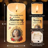 Personalized Photo LED Candle – Meaningful Memorial Gift – Your Memory, My Endless Love