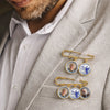 Personalized Photo Charm Lapel Pin – Meaningful Memorial Gifts – Carried Close To My Heart