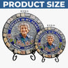 Personalized Round Shaped Stone – Meaningful Memorial Gift – I'm Always With You