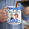Personalized Mug – Gifts For Dad – Congrats On Being My Dad