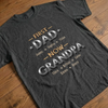 Personalized Unisex T-shirt, Hoodie – Father's Day Gifts For Grandpa, Dad – Living The Best Title