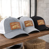 Personalized Leather Patch Hat – Father's Day Gifts For Dad, Grandpa – Daddy Life Best Life