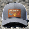Personalized Leather Patch Hat – Father's Day Gifts For Dad, Grandpa – Aged To Perfection