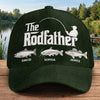 Personalized Baseball Cap – Gifts For Dad, Fishing Gifts For Fisherman – The Rodfather