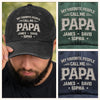 Personalized Washed Baseball Cap – Father’s Day Gift For Grandpa, Dad – With Love