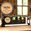 Personalized Laser Level Tool – Father's Day Gifts For Dad, Grandpa – Built On Love That Lasts