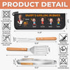 Personalized Photo BBQ Tool Set With Storage Bag – Father's Day Gifts For Dad, Grandpa – Dad’s Time To Relax