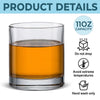 Personalized America 250th Anniversary – 11oz Whiskey Glass – Gifts For Men, Women – 250 Years of Liberty