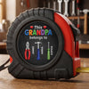 Personalized Tape Measure – Father's Day Gifts For Dad, Grandpa – Dad Measures It Right