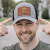 Personalized Leather Patch Hat – Father's Day Gifts For New Dad, Grandpa – Legendary Daddy Vibe