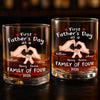 Personalized Whiskey Glass – Father's Day Gifts For Dad – New Journey Begins