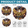 Personalized America 250th Anniversary Wood Sign – Gifts For Family – Family And The American Dream
