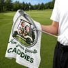 Personalized Photo Golf Towel – Father's Day Birthday Golf Gifts For Dad – Life Is Better On The Green