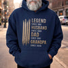Personalized Unisex T-shirt, Hoodie – Father's Day Gifts For Dad, Grandpa – Official Dad Mode