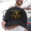 Personalized Vintage Washed Denim Baseball Cap – Father’s Day Gift For Grandpa, Dad – Proud To Be Your Kid