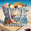 Personalized Beach Bag – Travel Gifts For Women – Let’s Cruise Into Good Times