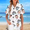 Personalized Photo Hawaiian Shirt – Summer Gifts For Family Members – Happiness Is A Summer Day With Family