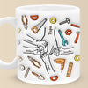 Personalized Mug – Father's Day Gifts For Dad – Tiny Hands Trust Papa Forever