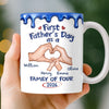 Personalized Mug – Father's Day Gifts For Dad – Dad Life Starts Here