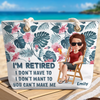 Personalized Beach Bag – Travel Gifts For Women – Sunshine, Freedom, Repeat