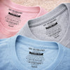 Personalized Inside Neck Print T-Shirt - Anniversary Wedding Gifts For Husband And Wife - Forever Started With You