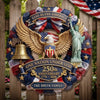 Personalized America 250th Anniversary Wood Sign – Gifts For Family – Liberty Never Goes Out Of Style