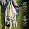 Personalized Golf Towel – Golf Gifts For Dad – Golf More Worry Less