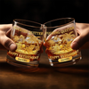 Personalized Whiskey Glass – Retirement Gifts For Women, Men – Enjoy Your New Journey