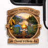 Personalized Door Magnet – Gifts For Campers, Couple – Camping Partners For Life