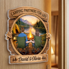 Personalized Door Magnet – Gifts For Campers, Couple – Camping Partners For Life