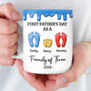 Personalized Mug – Father's Day Gifts For Baby Shower, New Parents – Delight In Every Sip